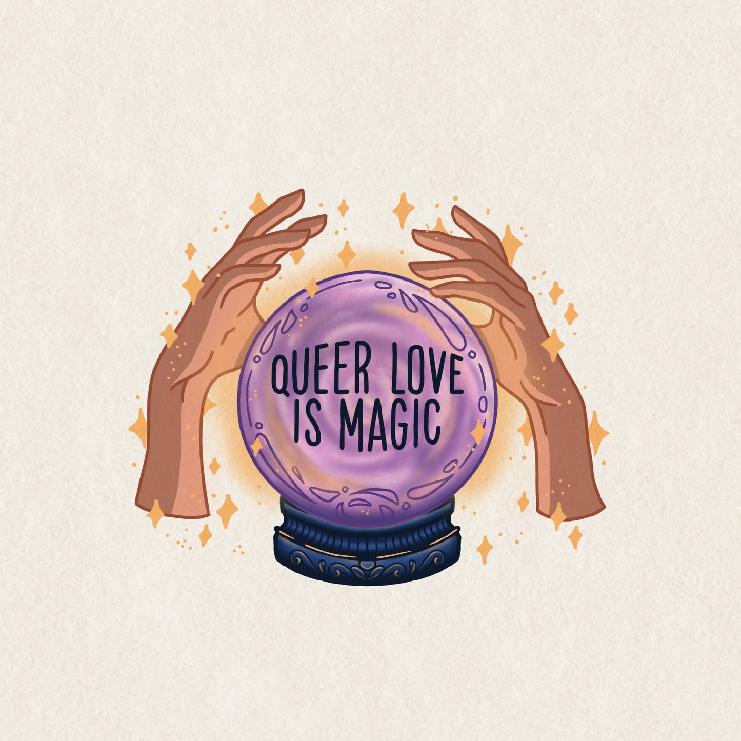 Queer Love is Magic Sticker