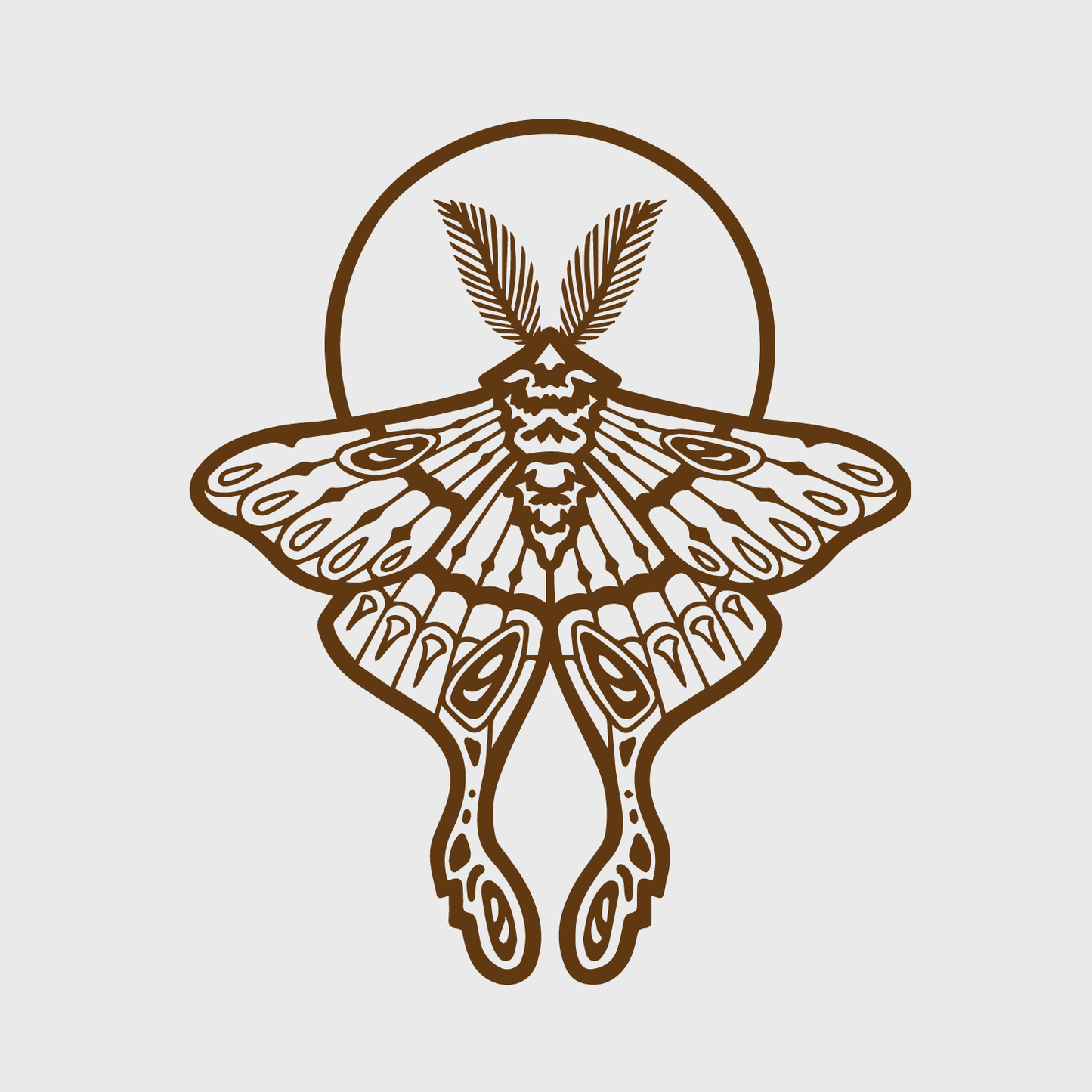 Moth Sticker