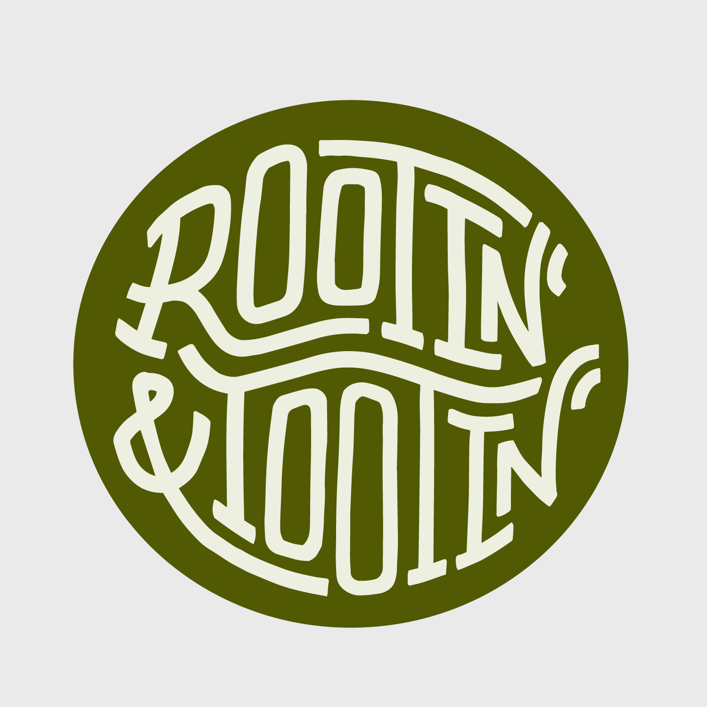 Rootin' & Tootin' Sticker