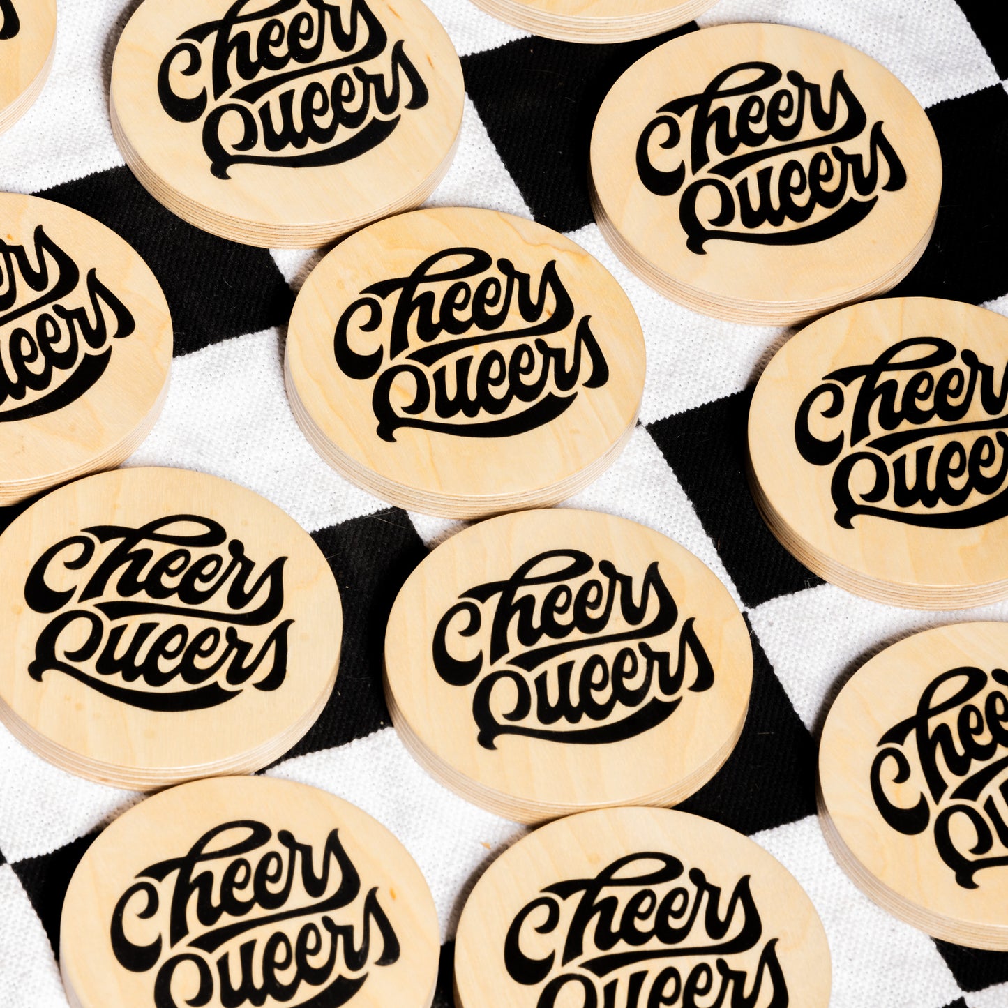 Cheers Queers Coaster 4 pack