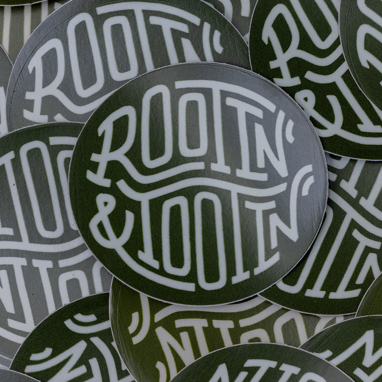 Rootin' & Tootin' Sticker