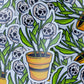 Skull Plant Sticker