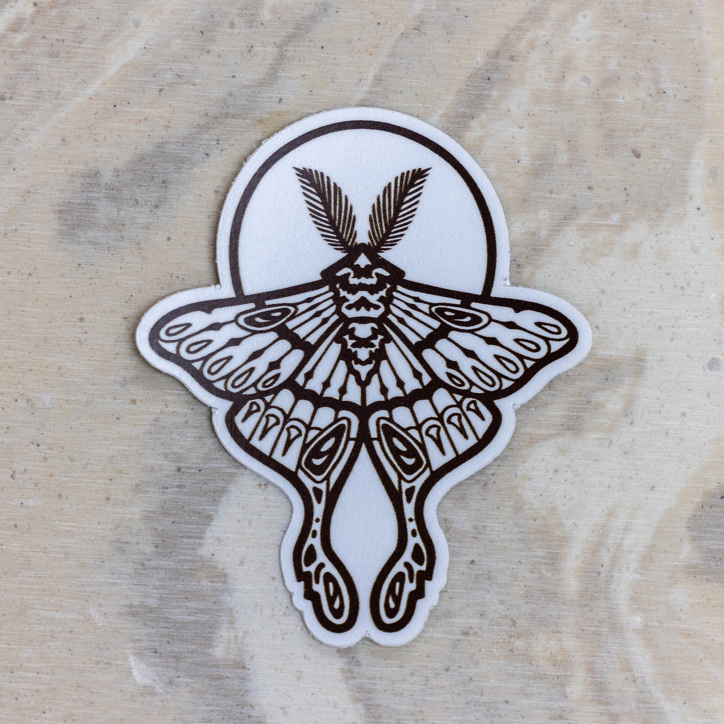 Moth Sticker