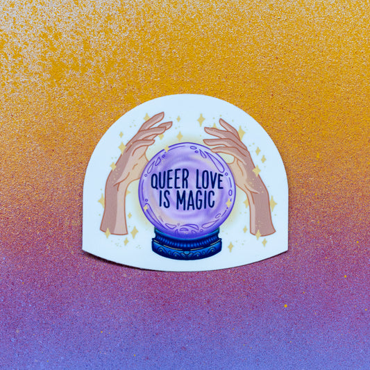 Queer Love is Magic Sticker