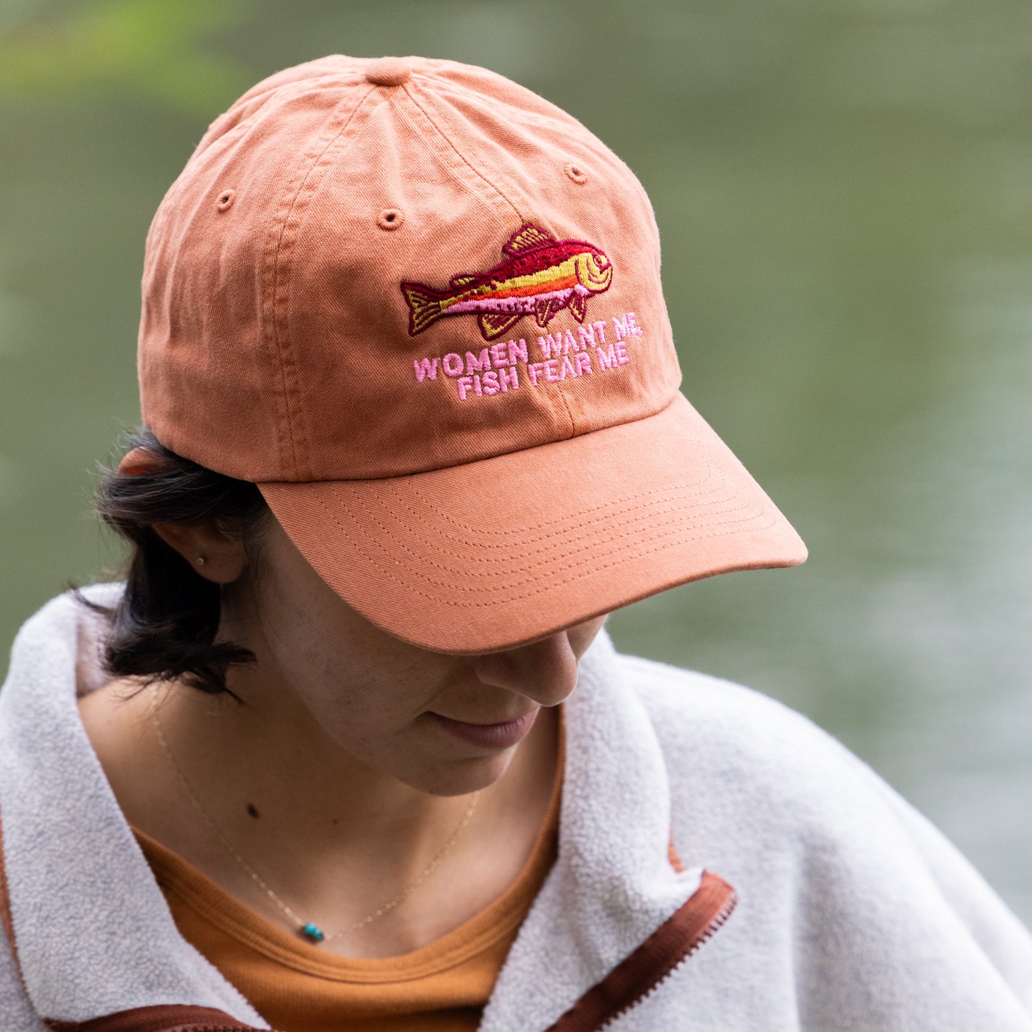 Women Want Me. Fish Fear Me. Dad Hat