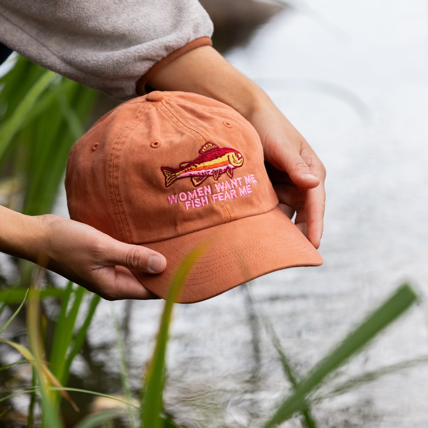 Women Want Me. Fish Fear Me. Dad Hat