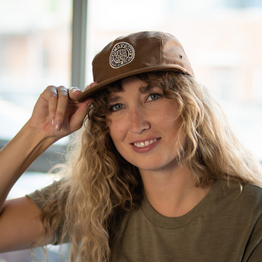 Make Your Own Damn Luck Waxed Canvas 5-Panel Hat