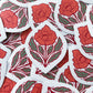 Pink Flower Sticker