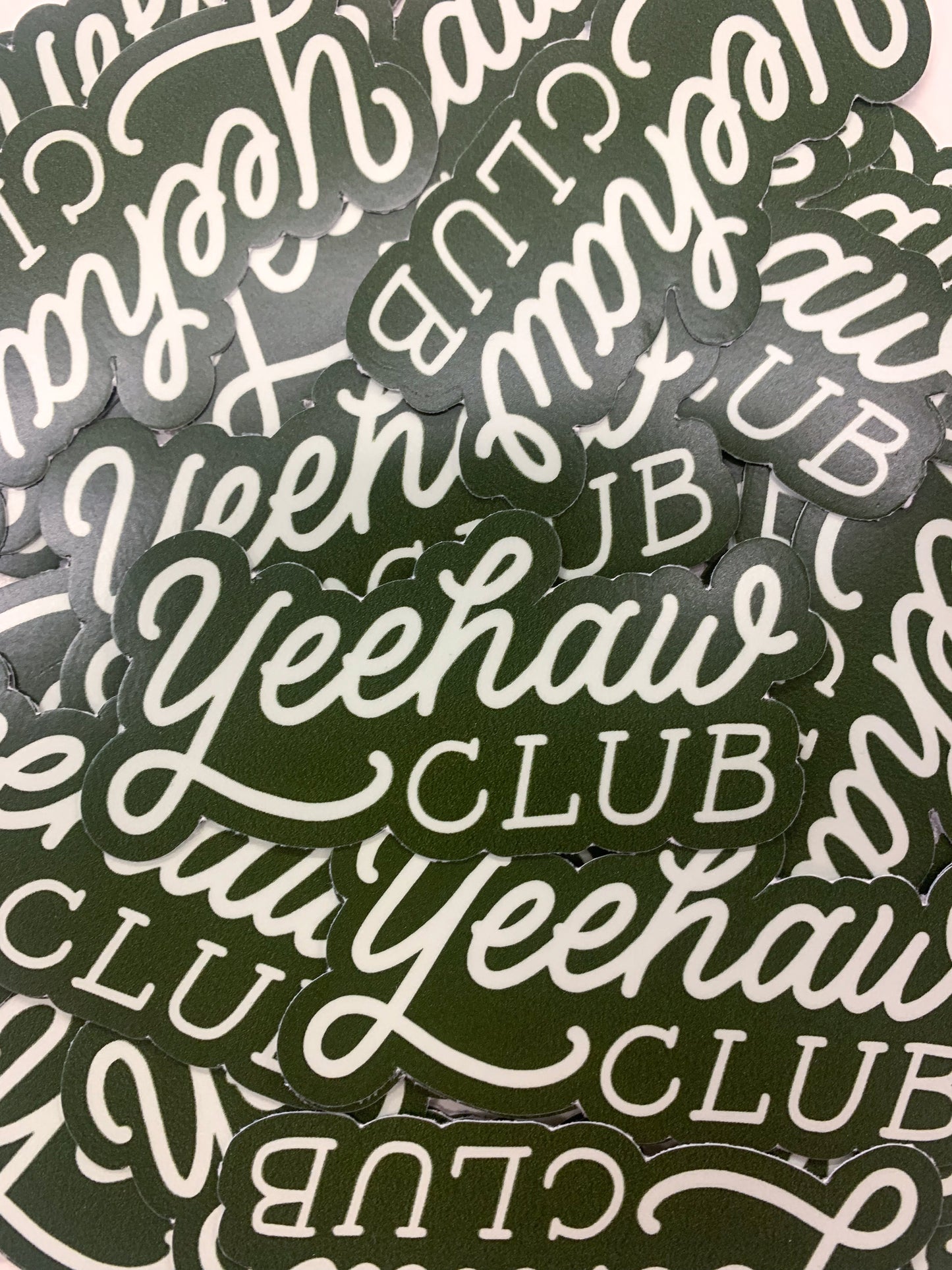 Yeehaw Club Sticker